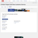 Target Cash Now Customer Service Phone Number (800) 346-9348, Email, Address